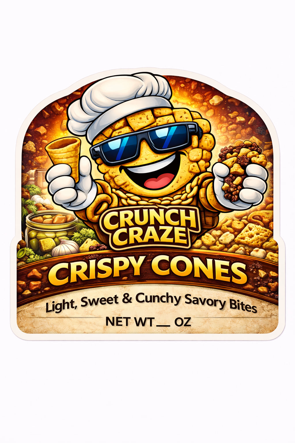 Crispy Cones Crunch