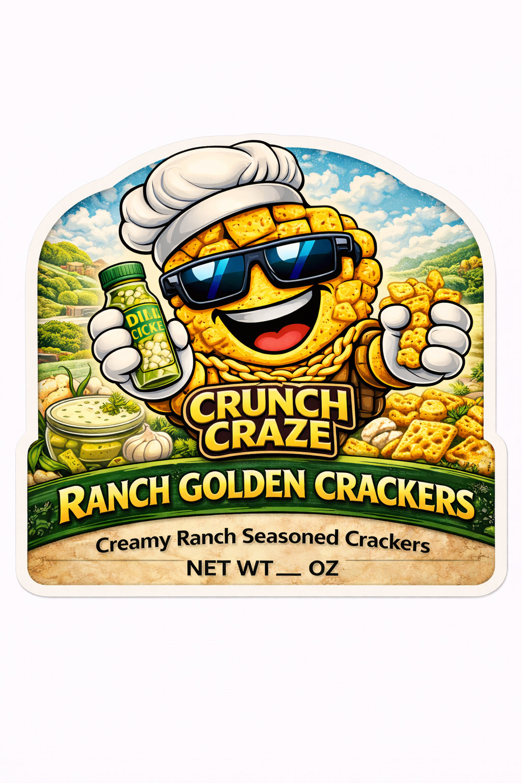 Ranch Golden Crackers